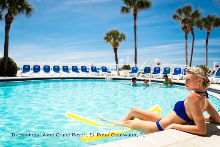 Tradewinds Island Grand Resort pool SPC via Tampa 18Jul22