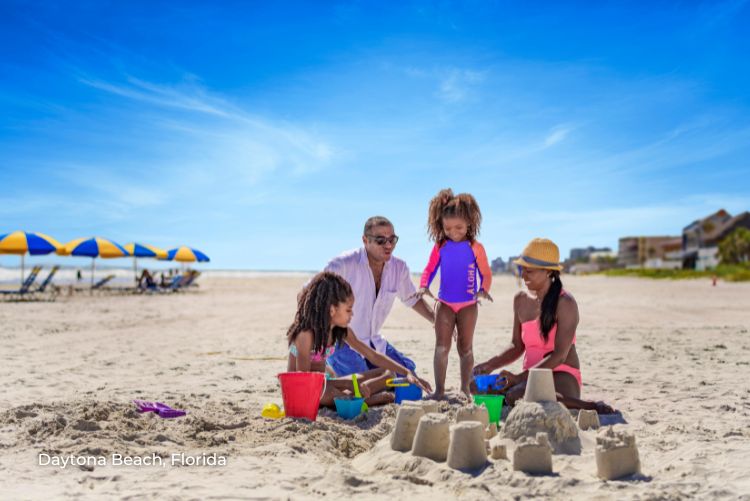 Family beach Daytona Beach 2023 15Aug22