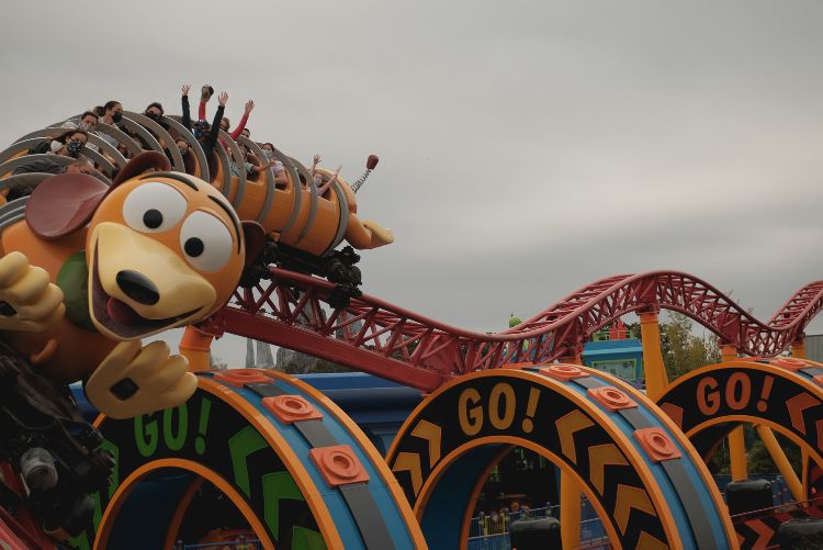 Walt Disney World Toyland Coaster Couples WDW 2023 19Aug22