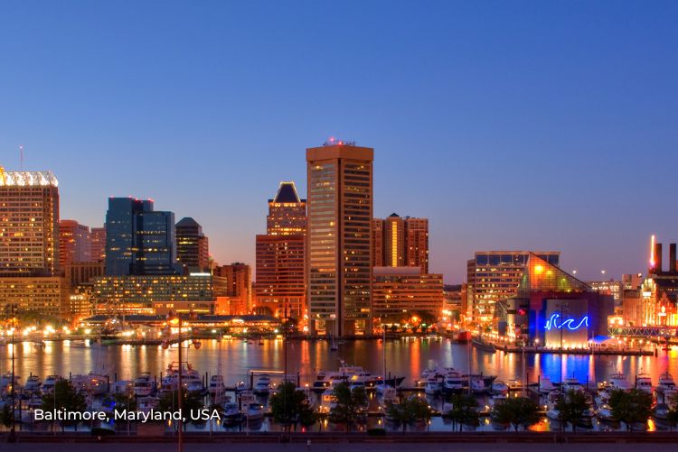 Baltimore, Maryland Capital Region USA 30Sep22