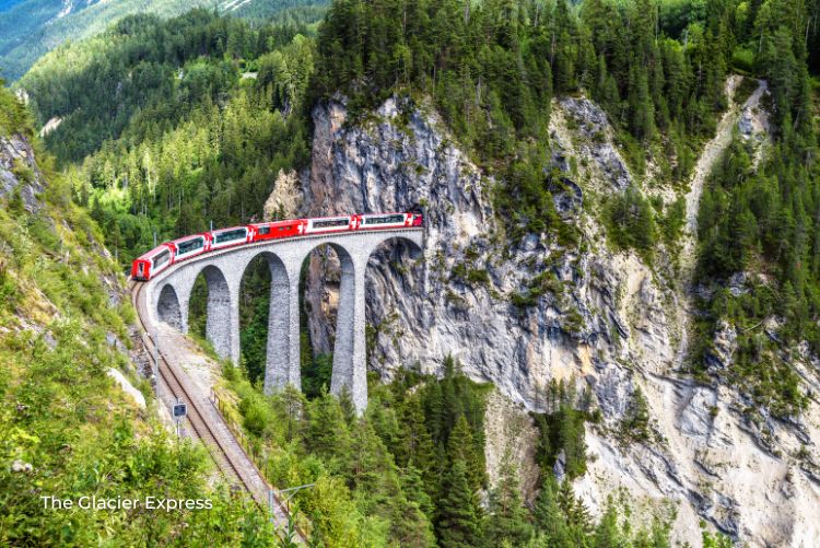 Glacier express Switzerland by rail 14Nov22