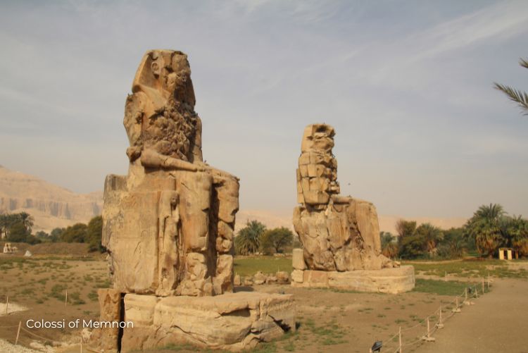 Colossi of Memnon Treasures of Egypt 8 Day Tour 12Jan23