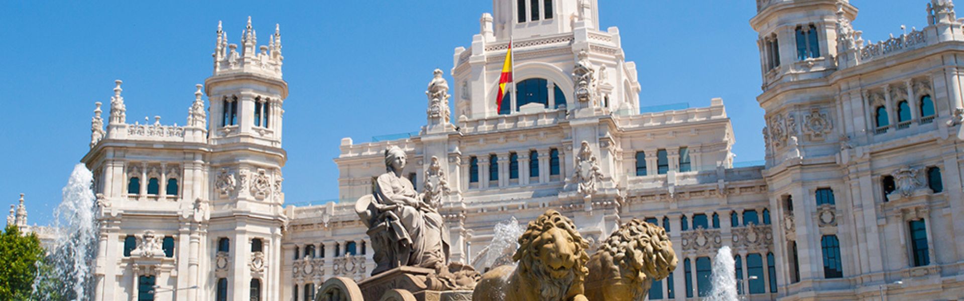 Madrid Palace Discover Spain Campaign scrolling banner 10Jan23