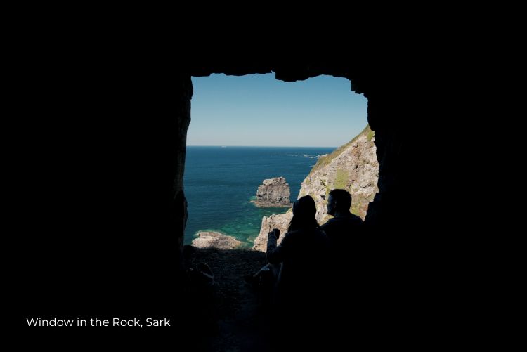 Window in the rock Guernsey and Sark 06Mar23