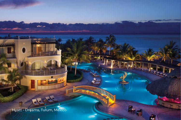 7 nights 5_ Dreams Tulum Resort & Spa pool 28Apr23