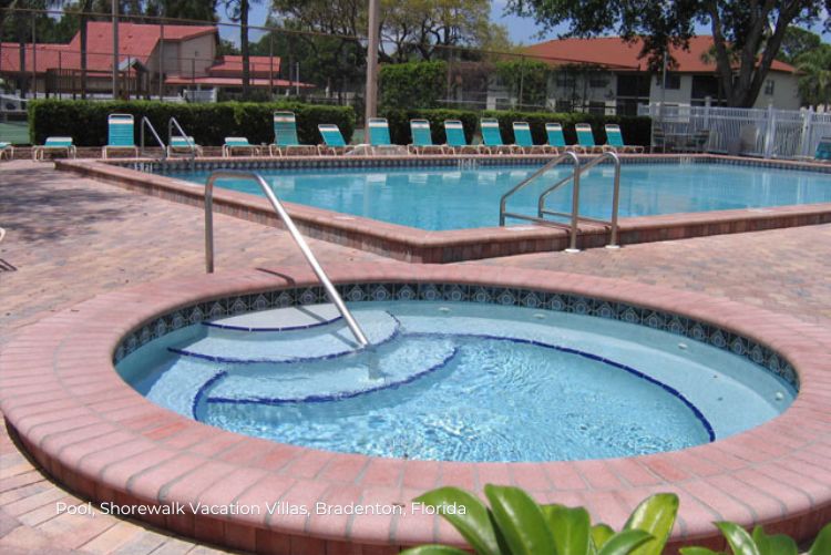 Shorewalk Vacation Villas, Bradenton, Florida pool 15Jun23
