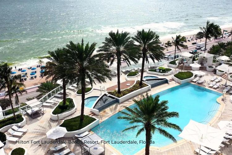 Fort Lauderdale and Miami getaway 7 night Hilton Fort Lauderdale Beach Resort 08Aug23