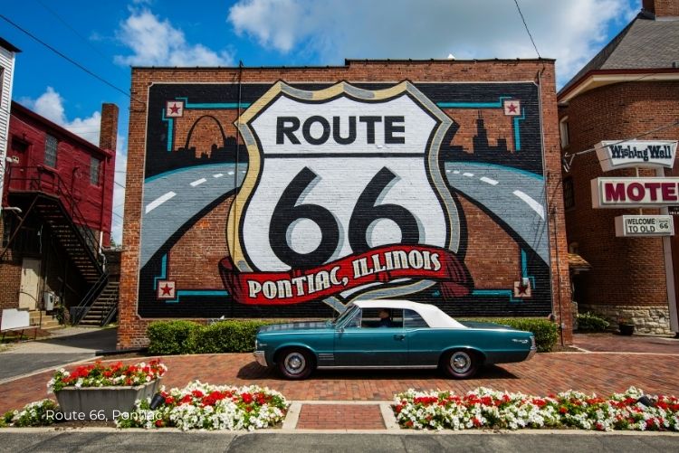 Pontiac r66 Illinois road trip 25Oct23
