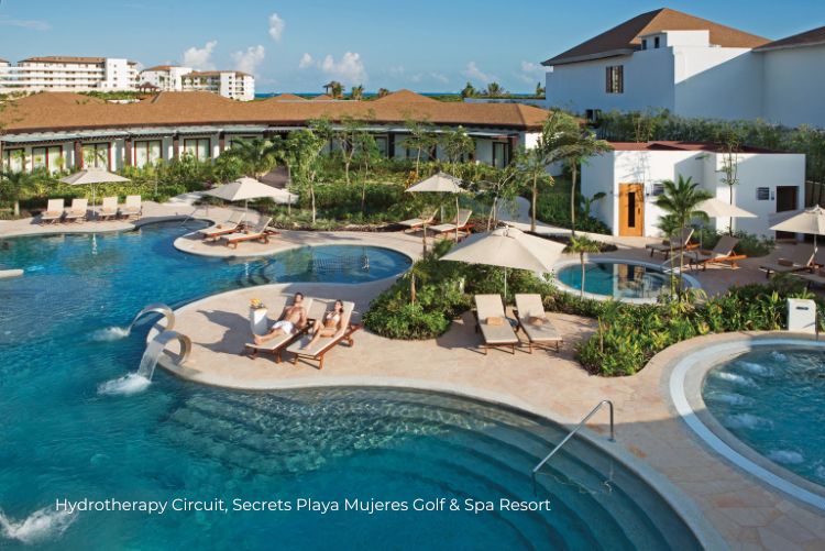 Hydrotherapy Circuit Secrets Playa Mujeres Golf & Spa Resort 25Apr24