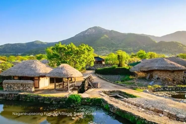 Naganeupseong Fortress Village, Scenic South Korea 12Apr24